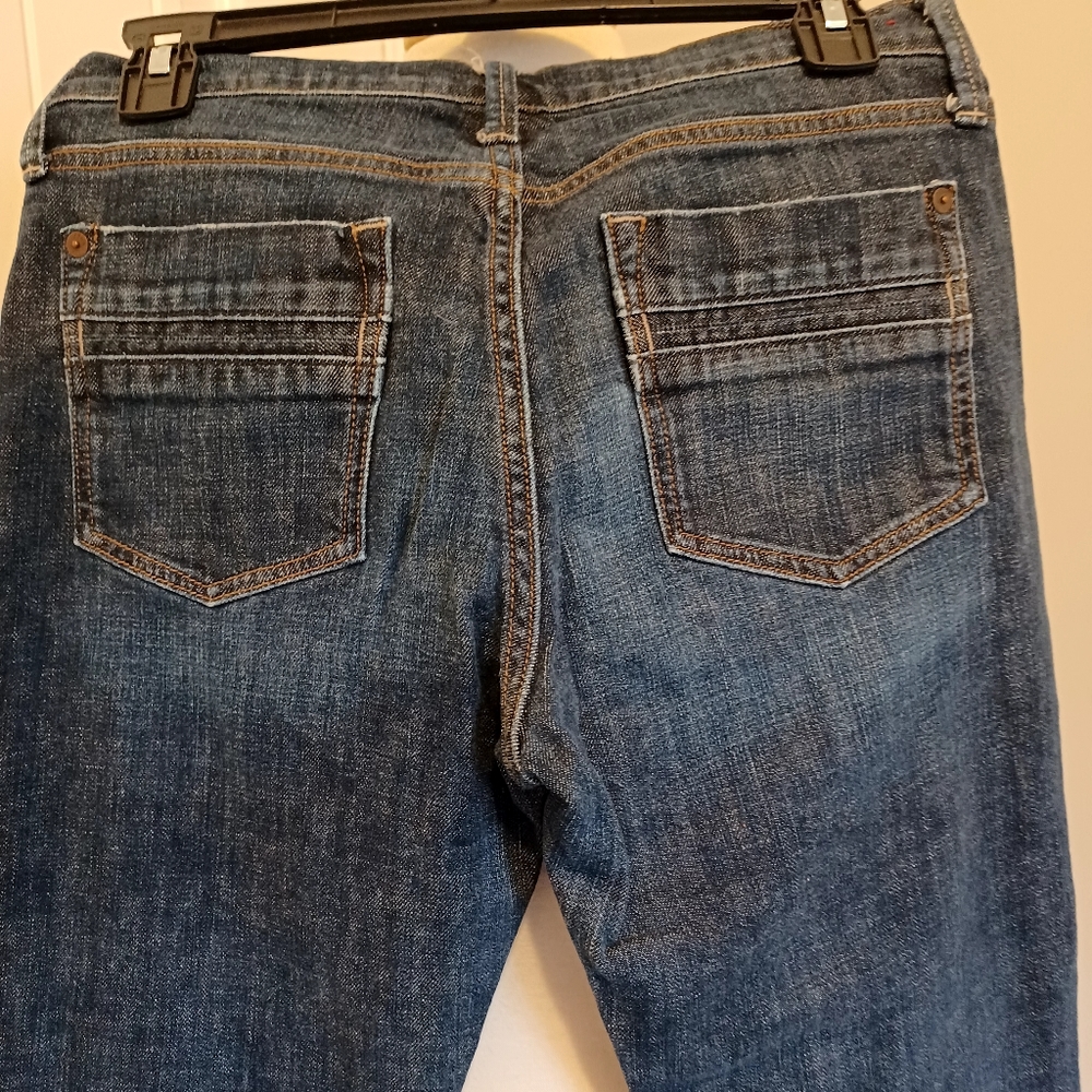 GAP CROPPED CUFFED JEANS SZ 6 - Picture 6 of 7